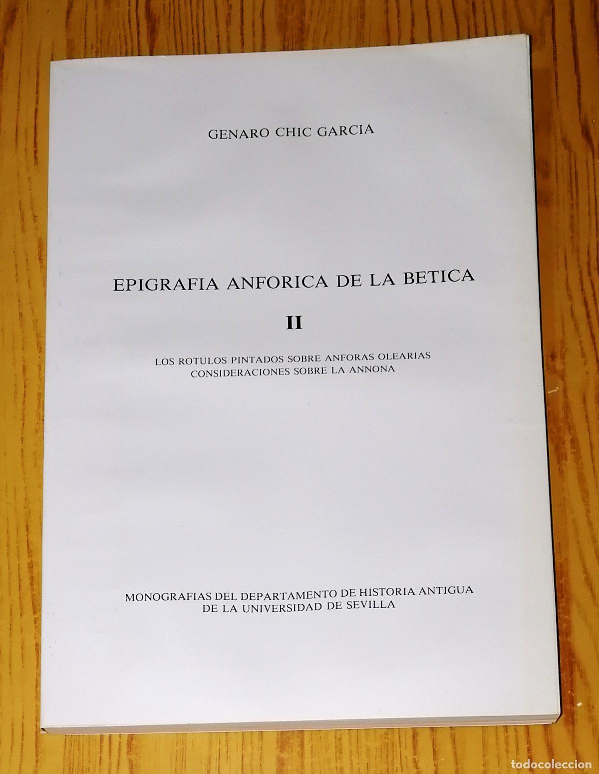 Epigrafía anfórica de la Bética II